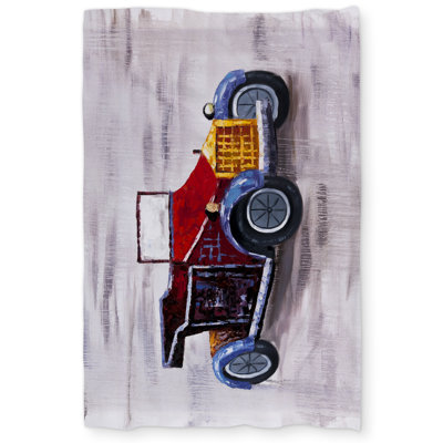 Vintage Toy Car Duvet Cover - Livingroom Home Decor Delight