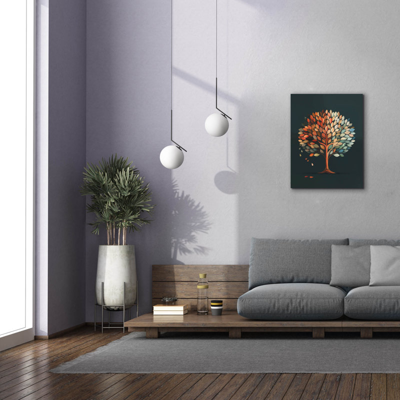 "Epil Graffiti" Twilight In Autumn "par r3darch0n, art mural sur toile, H 34 po x l 26 po x P 1,5 po