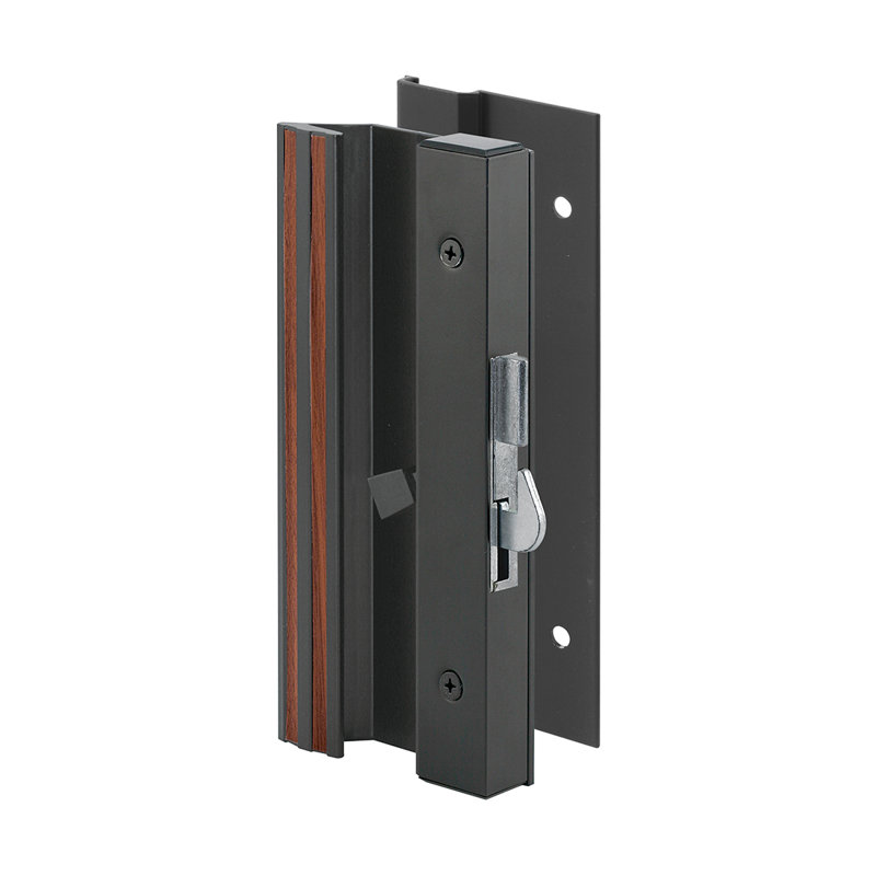 FHC C1007 Low Profile/Low Base Black Aluminum Latch Handle