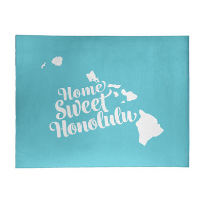 Tapis en poly-chenille honolulu hawaii