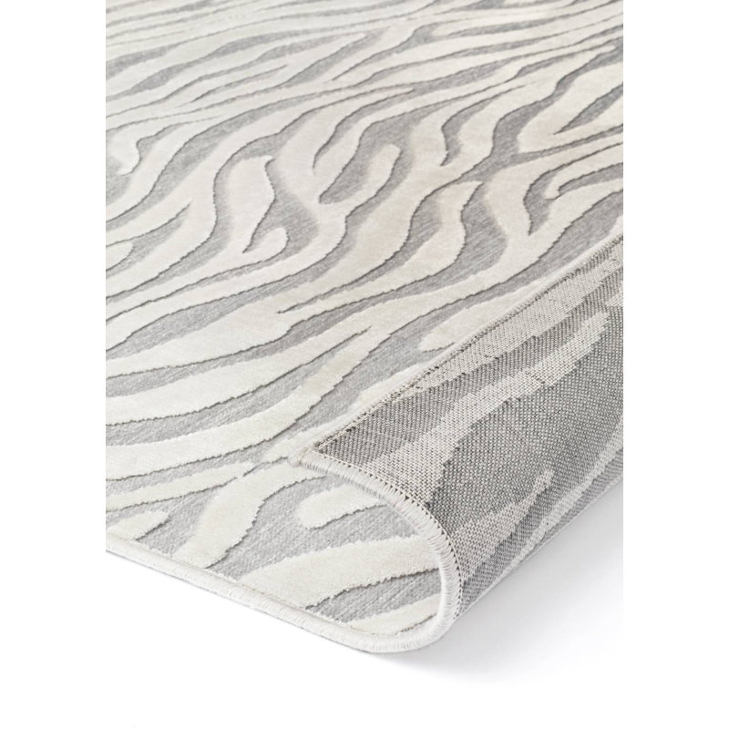 Chidima Abstract Flat Weave Area Rug, Rectangle 65 x 110 cm