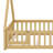 Inspired Low Loft Bed Featuring Safety Rails And Entrance Door-2013114372-2013114373