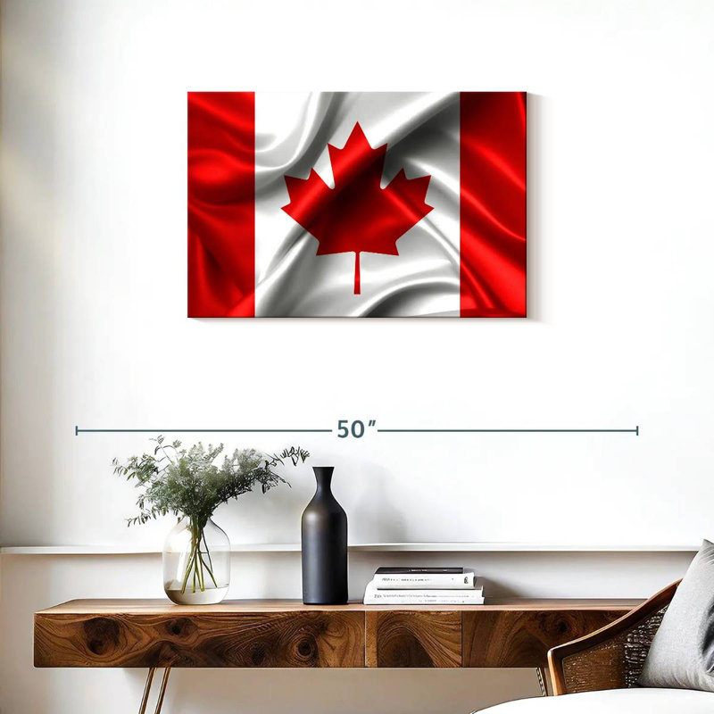 Drapeau canadien Borges, H 20 po x l 30 po
