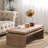 Farmhouse Rustic Wood Coffee Table for Living Room-1283558810-1283558812