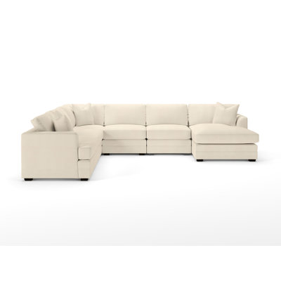 Edan 5-Piece Upholstered Sectional by Birch Lane
