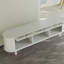 Meuble télé simple blanc-105355590