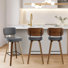 Tabouret de bar et de comptoir pivotant Loranza