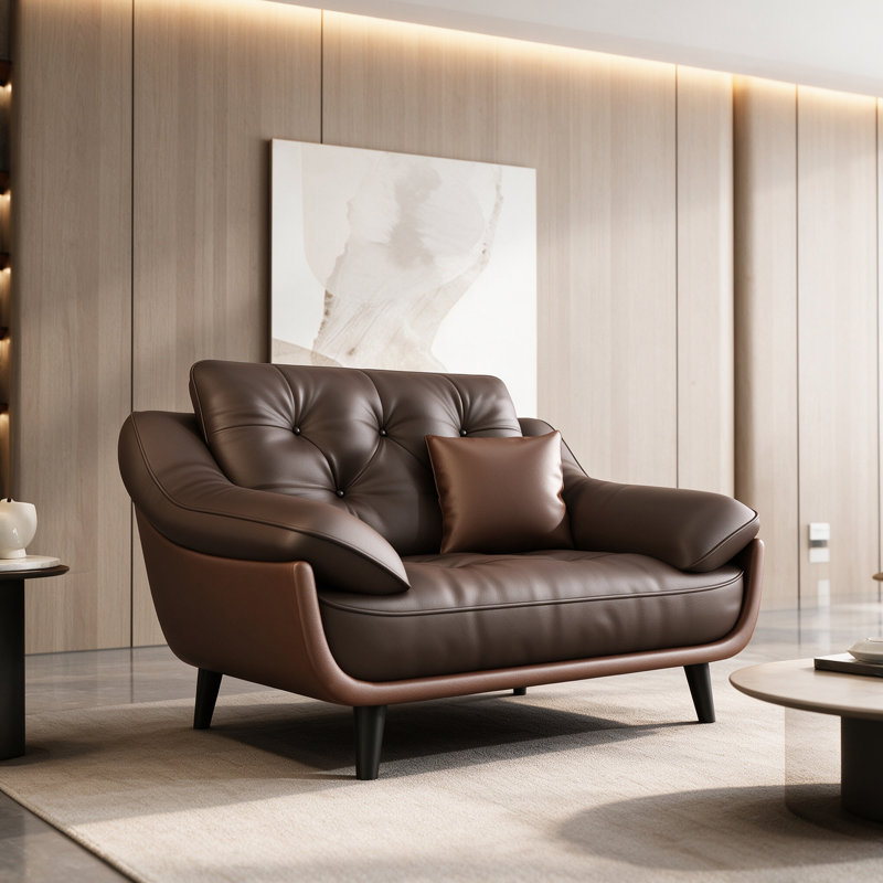 Canapé en cuir de luxe américain