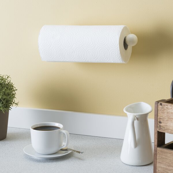 Symple Stuff Plastic Wall / Under Cabinet Mounted Paper Towel Holder &  Reviews