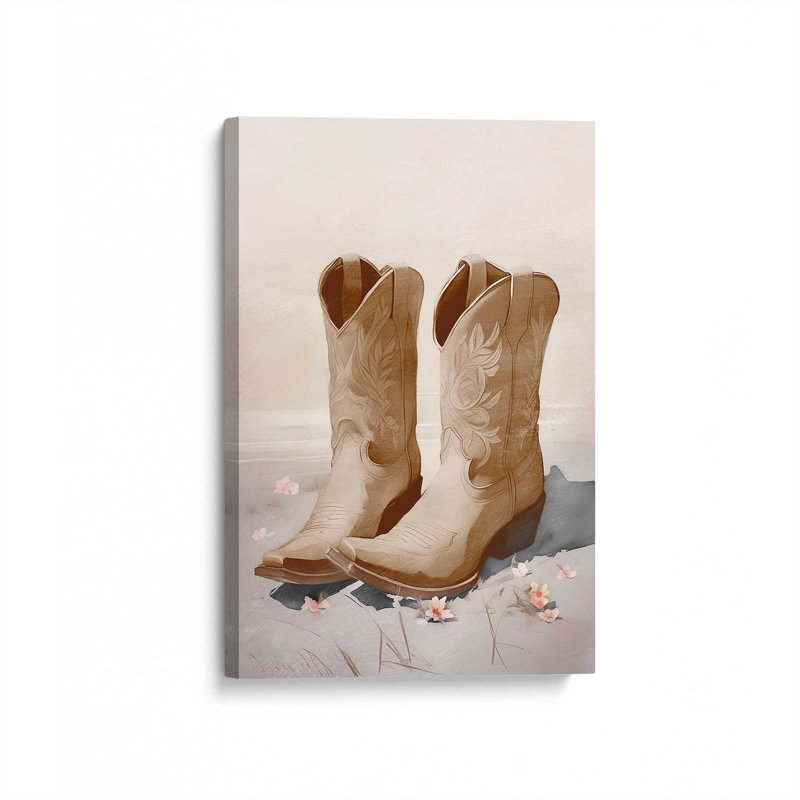 Sandy Cowboy Essentials I, toile tendue, H 48 po x l 32 po