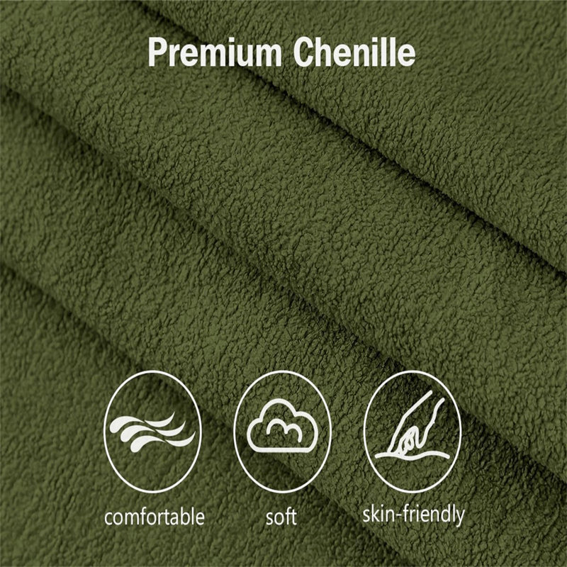 81" Convertible L Shaped Couch Sofa Sleeper With Reversible Chaise With Storage And Side Pockets, Green