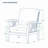 Murrin 2 - Piece Teak Outdoor Conversation Set With Cushions