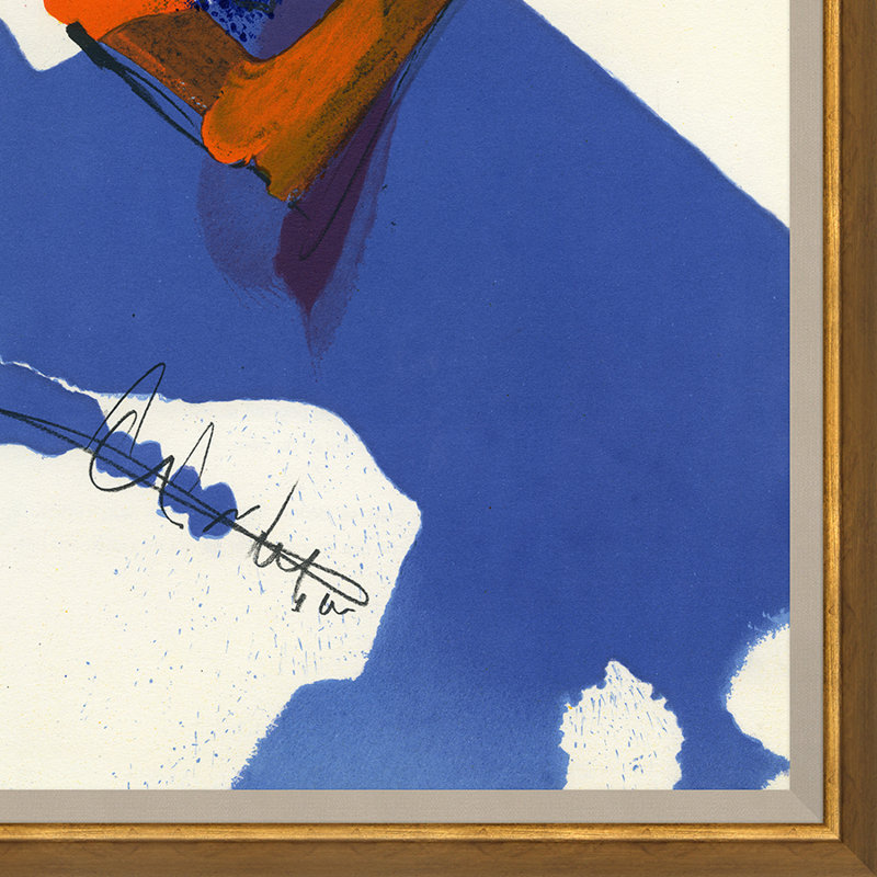 «Homage V», reproduction d'art sur papier encadré