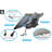 Wi-Fi IP Bullet Camera (4-Pack 1080p) with Solar Powered Off-Grid Generator 650WH kit (100W Panel)
