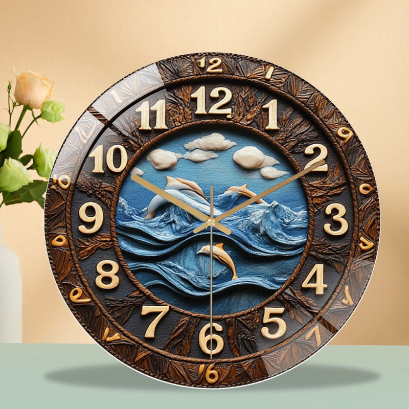 Horloge murale 12 po