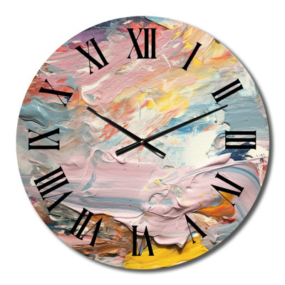 Horloge murale Summer Pastel Groove
