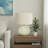Mya Ivory and Cream Shade Standard Table Lamp, 18.04'' H X 13.87'' W X 13.87" D
