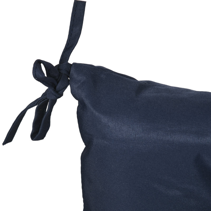Coussin de dossier / siège d'extérieur, Bleu foncé