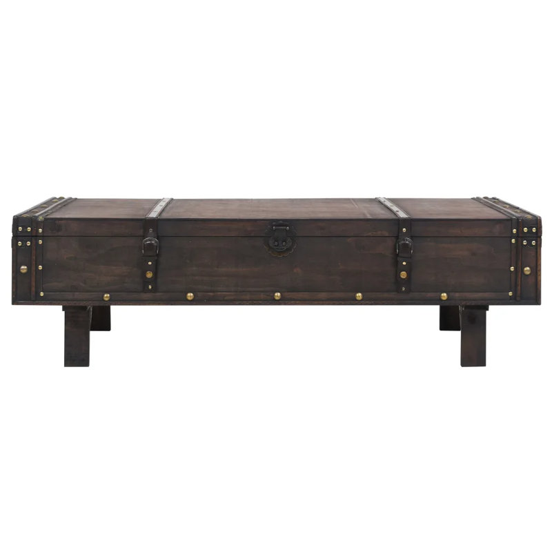 Jarrett Coffee Table Plywood Vintage Style 120x55x35 cm