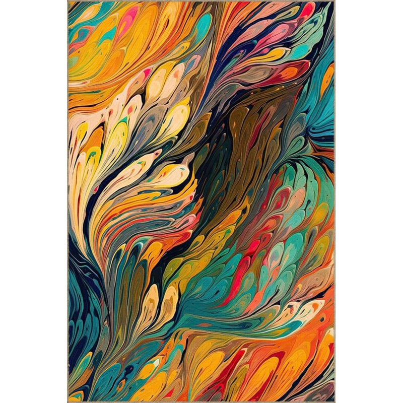 Tapis lavable Creative, Sous-tapis carré 3 pi 3 po inclus