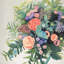Fleurs Melody - Toile de chambre contemporaine pour la décoration intérieure-119178779
