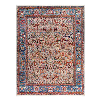 Serapi One-of-a-Kind Rectangle 9' X 11'8" Hand Knotted Area Rug