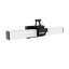 Barre d'éclairage de meuble-lavabo à DEL 3 lumières 23,6 po noir mat pour abat-jour carré à intensité variable 2CCT-2136741081