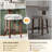 Mid Century Bar Stools, Upholstered Island Chairs-627682042