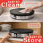 Gourmia 12” Electric Crepe Maker, Nonstick With Temperature Control, Indicator Lights, Spatula And Batter Spreader