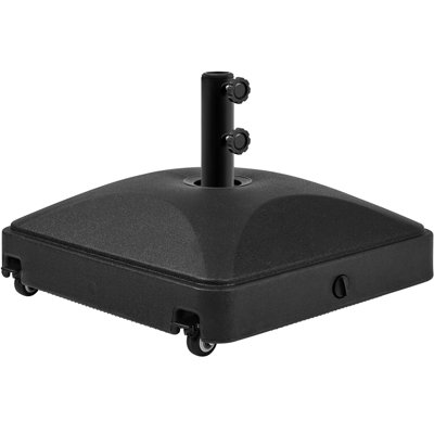 123 lb Fillable Heavy Duty Patio  Free Standing Umbrella Base Stand