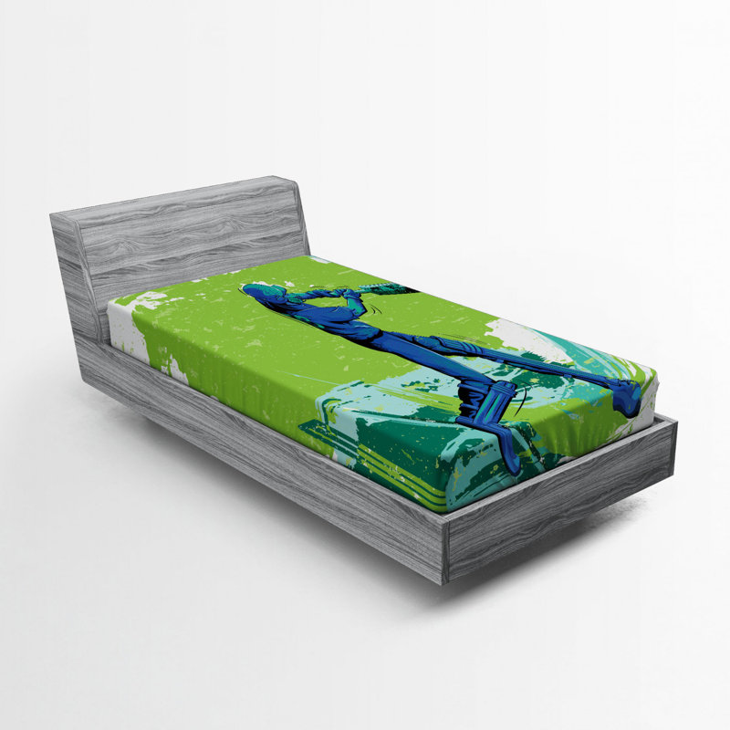 Microfiber Fitted Sheet, Twin Fitted Sheet