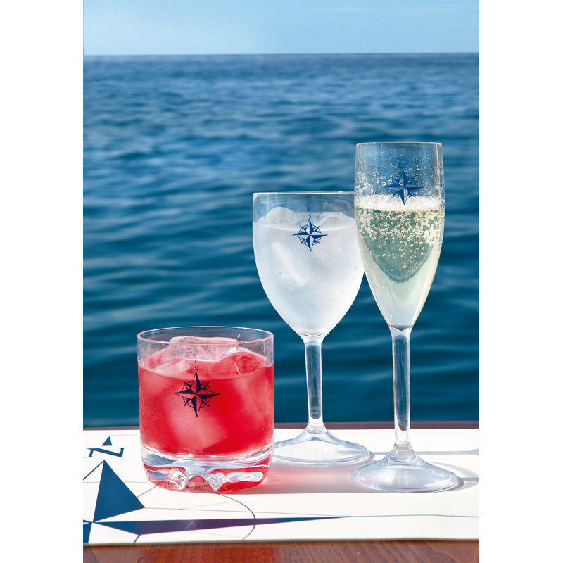 Ensemble de 6 verres à eau en plastique - Northwind