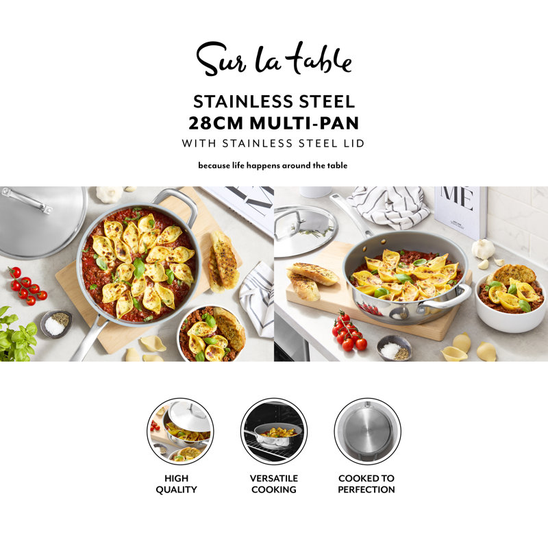 Sur La Table Stainless Steel All-in-One Pan