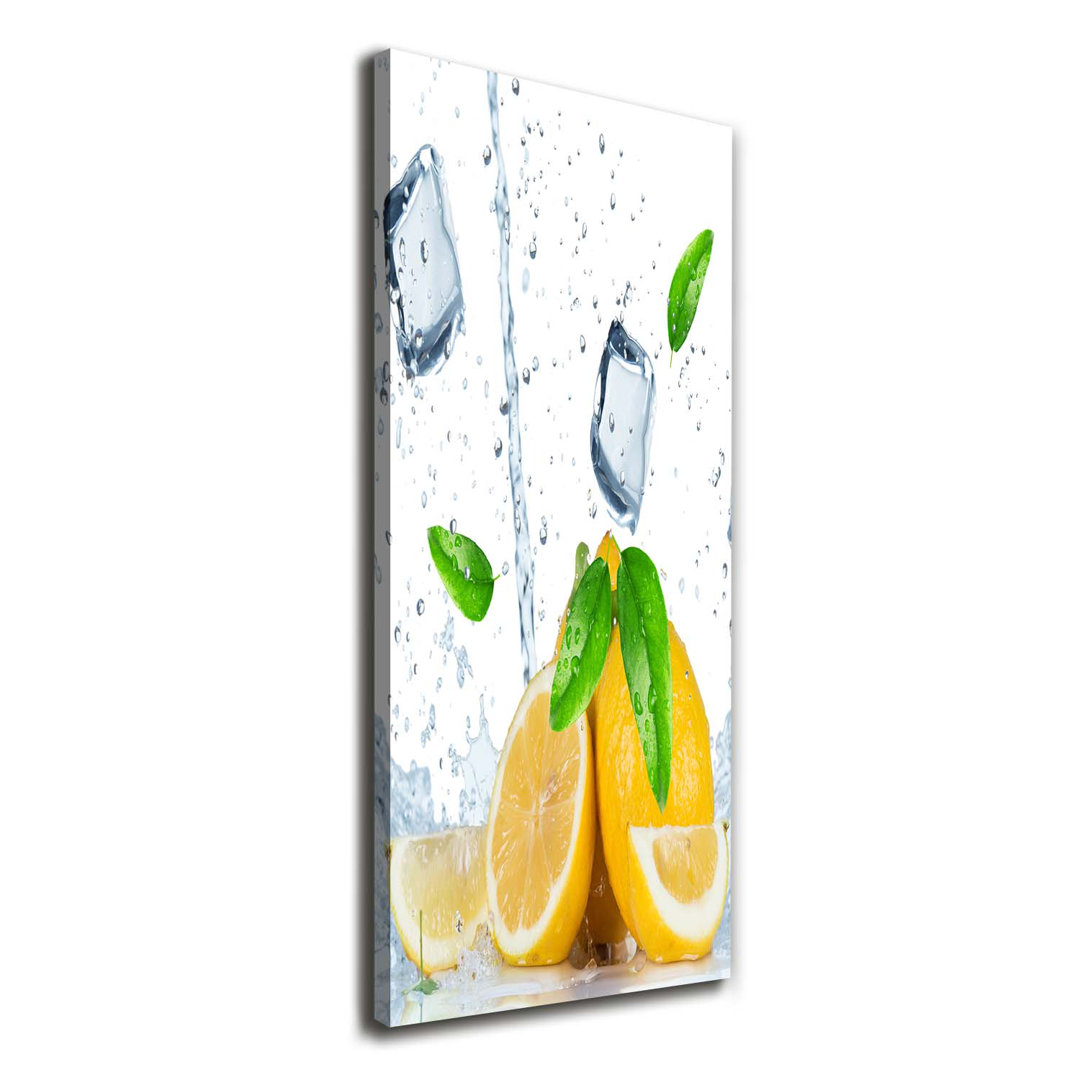 Lemon And Ice - Leinwanddrucke auf Leinwand