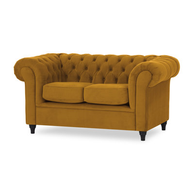 Burks 2 Seater Velvet Loveseat
