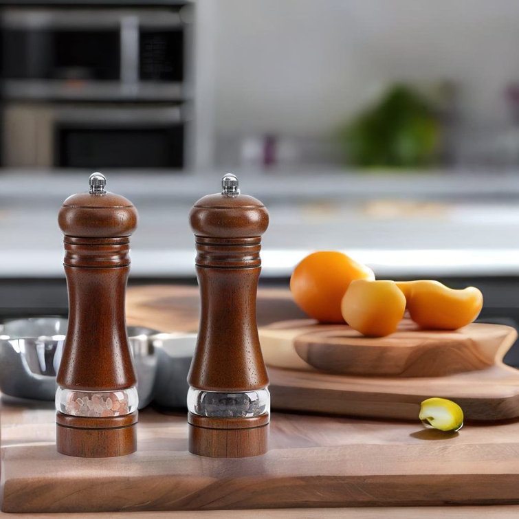 Wood Salt & Pepper Mill Set SC0GO