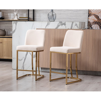 Tabouret de comptoir rembourré 24 po