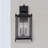 Dunnmore 3-Light Outdoor Wall Lantern in Black