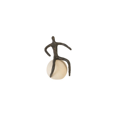 Figure on Wood Base