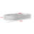 Large Silver Galvanized Metal Planter Bed For Growing Plants And Vegetables, Open Base Design, 44.67" Wide Oval Raised Garden Outdoor Flower Planting, Square Shape, 27 Cu. Ft. Capacity,