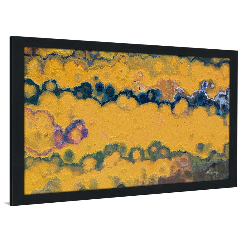 «John 14:12 Miracles Abound» par Mark Lawrence - reproduction, H 27,5 po x l 39,5 po x P 0,75 po, Cadre espresso