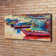Colorful Boats - Wrapped Canvas Print