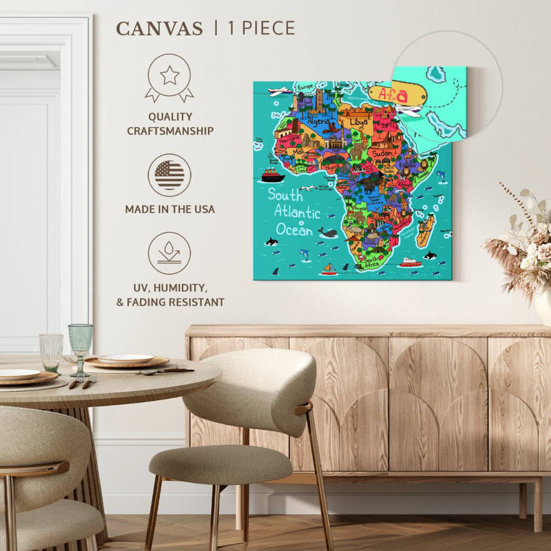 Carte de touriste d'Alazia en Afrique