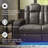 Bemnet 85'' Faux Leather Power Reclining Sofa-95210602
