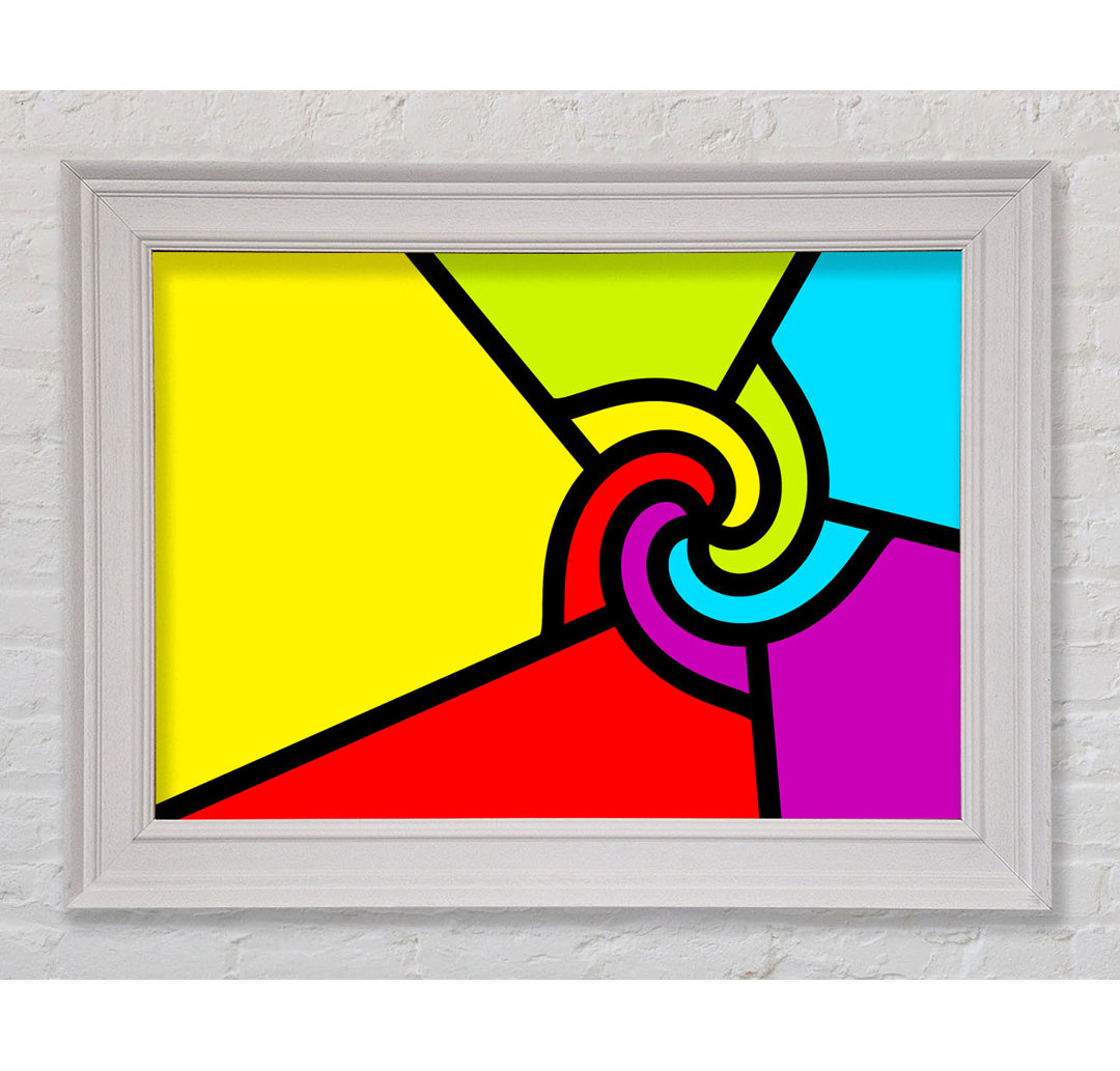 Swirls of Colour - Einzelne Bilderrahmen Kunstdrucke