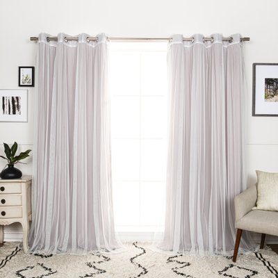 Paire de rideaux obscurcissant en tissu à imprimé lin en tissu imprimé de lin