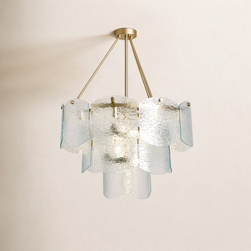Iron 16-Light Chandelier