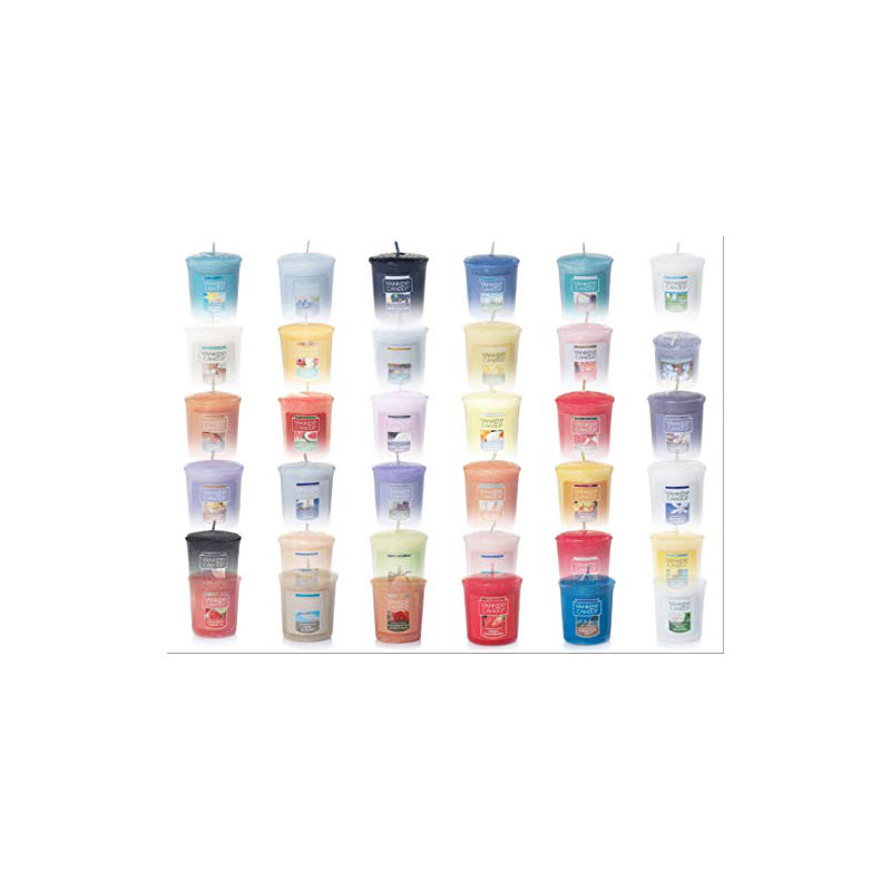Yankee Candle Assorted Scented Votive Sampler Candle - Set of 5