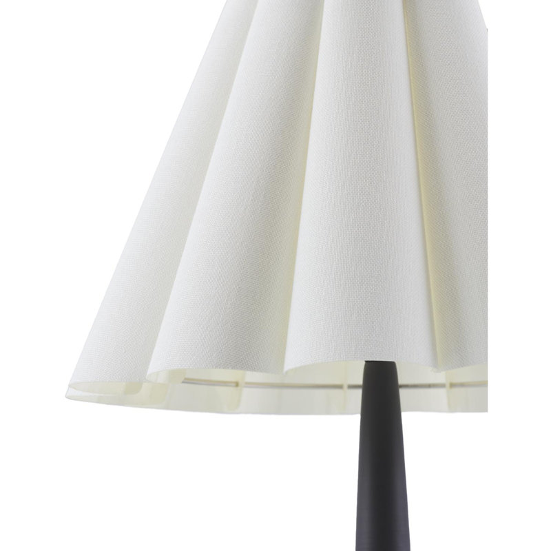 Condurso Accent Table Lamp, 18" H x 12" W x 12" D, Black
