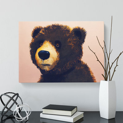 Effervescent Teddy Bear - Wrapped Canvas Print